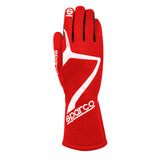 Handskar Sparco Land FIA Röd