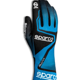 Handskar Sparco Rush Blå/Svart