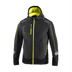 Jakke Softshell Sparco Tech Grå/Gul