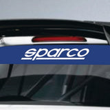 Decal til bakre bilrude Sparco