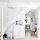 Brandslukker,Design by Housegard, 6 kg pulver PE6HRA, hvid