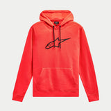 Hoodie Alpinestars Ageless V2 Rød/sort