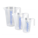 Mätkannor 3-delars kit 0.5, 1, 2 liter