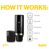 Aqiila Coffeebird – Portabel Espressomaskin