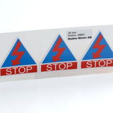 Stop mærkat flash kit 5 stk