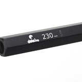 Styrstag 230mm svart hexagonal