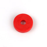 Gummiskive 6x20mm Rød 10-Pak