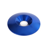 Forsænket Aluminium skive 8x34mm Blå 10stk