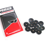 Gummiskive 6x20mm Sort 10-Pak