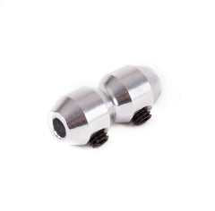 Dobbelt Kabelklemme Aluminium Solv