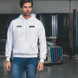 Hoodie Martini Big Stripes Hvid