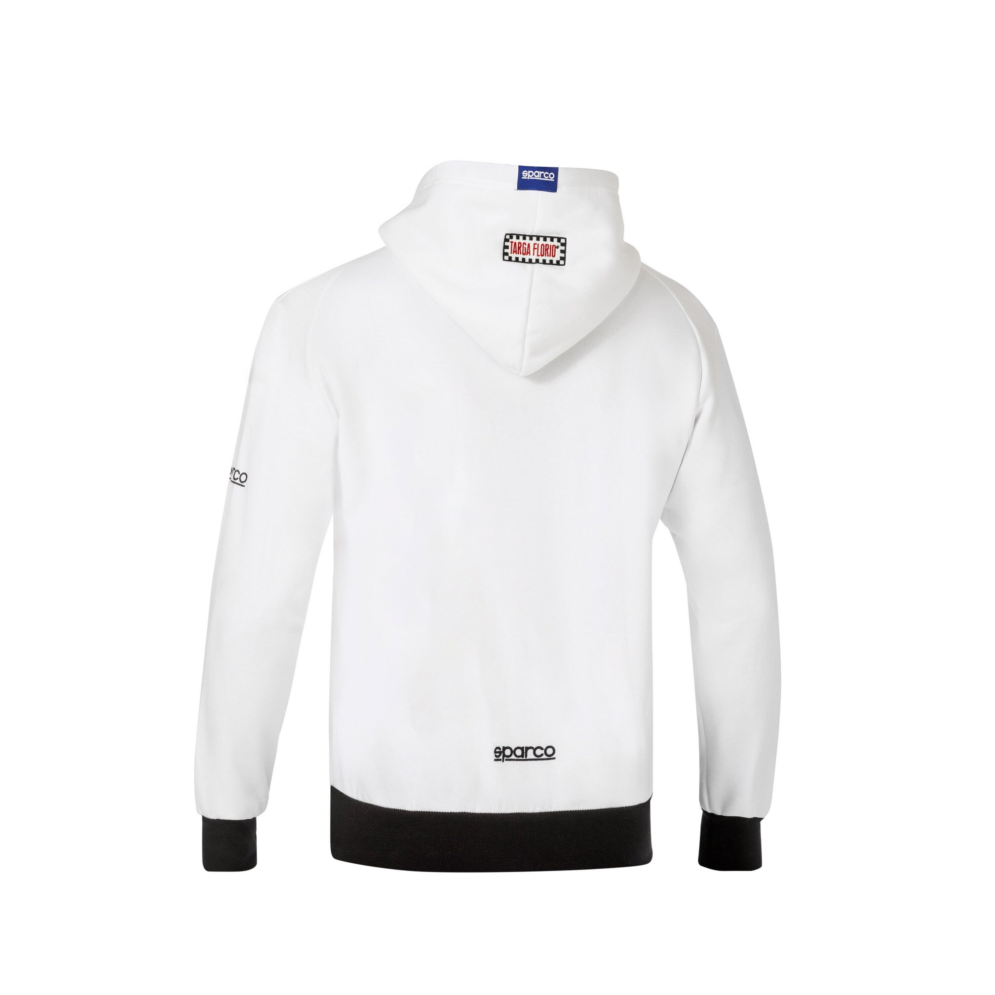 Hoodie Sparco Targa Florio Hvid