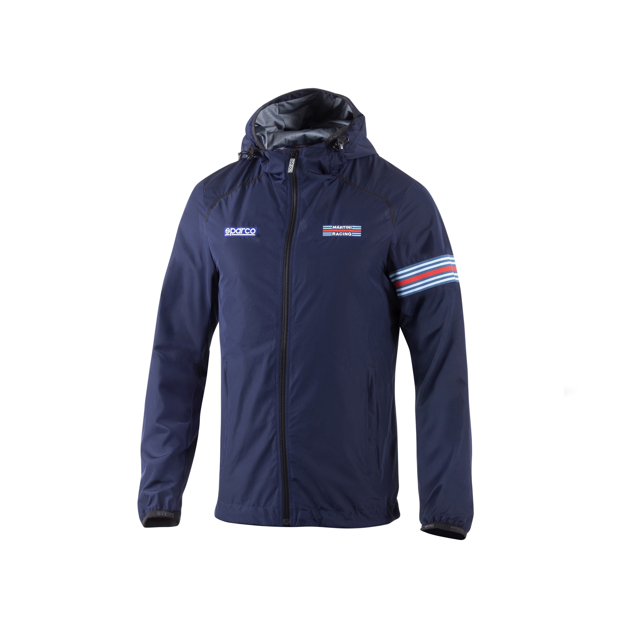 Jakke Sparco Windbreaker Martini Racing Blå