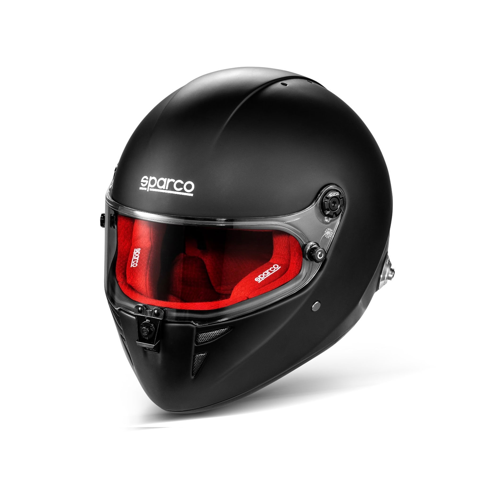 Hjelm Sparco Stealth RF 8859-2024 Sort/Rød