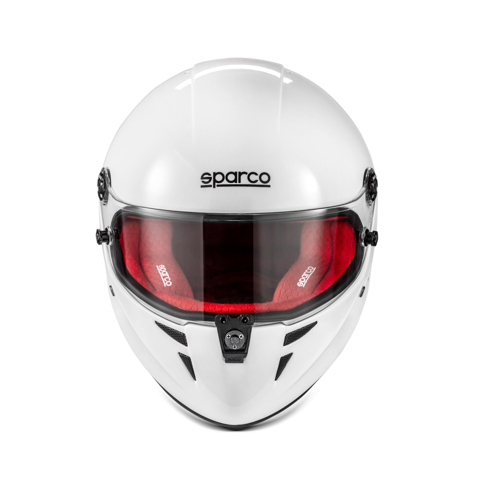 Hjelm Sparco Stealth RF 8859-2024 Hvid/Rød