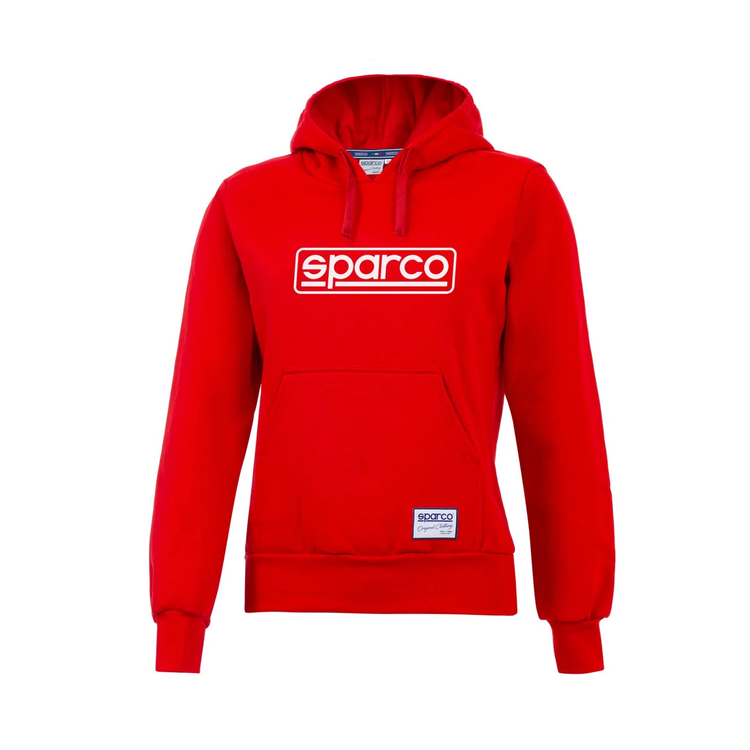 Hoodie Sparco Frame Dam Rød