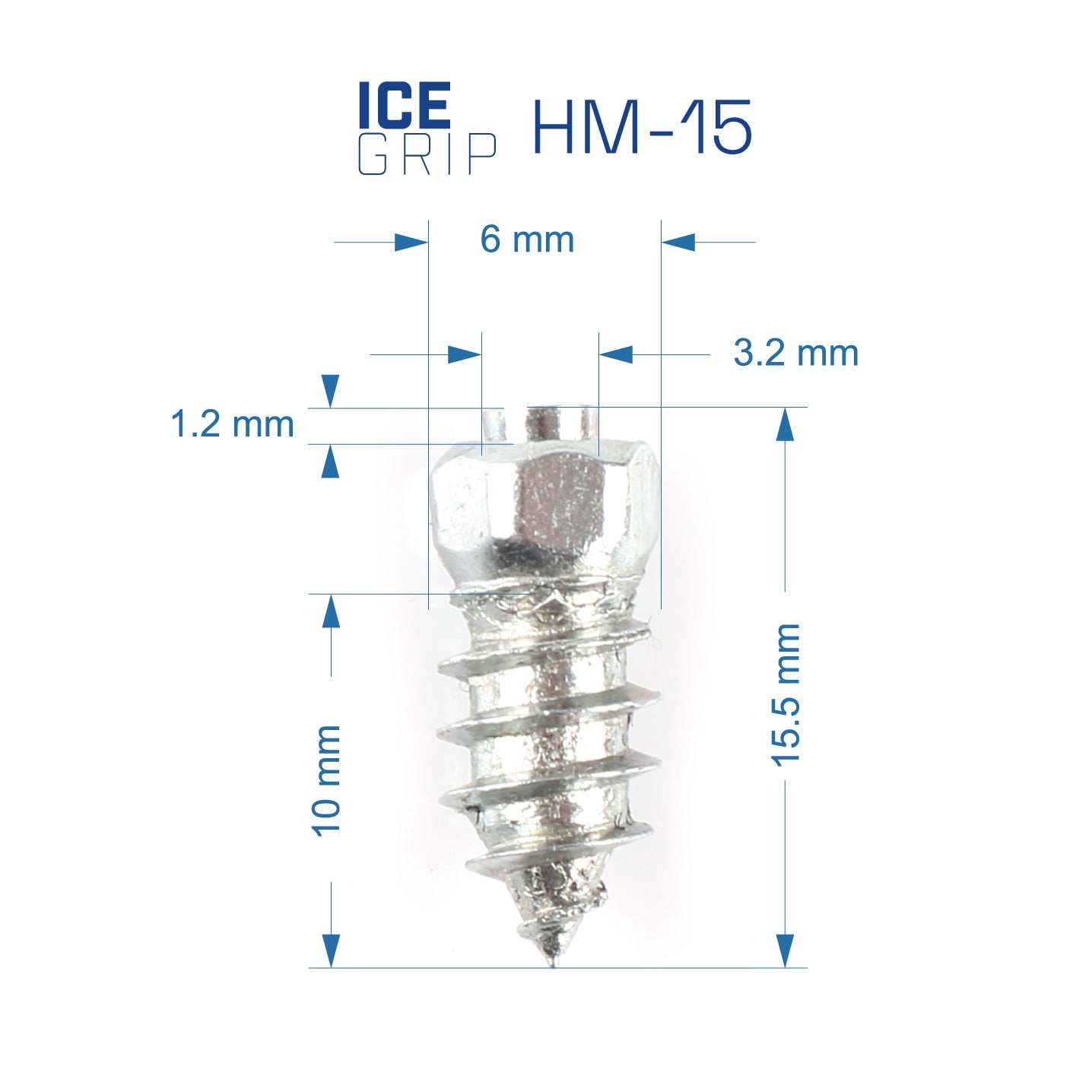 IceGrip Pigge HM-15 100stk